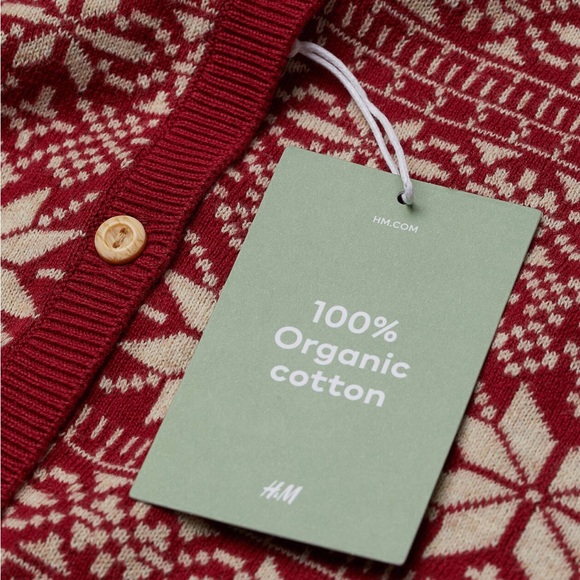 Organic Cotton Knit Cardigan - Picture 2 of 3